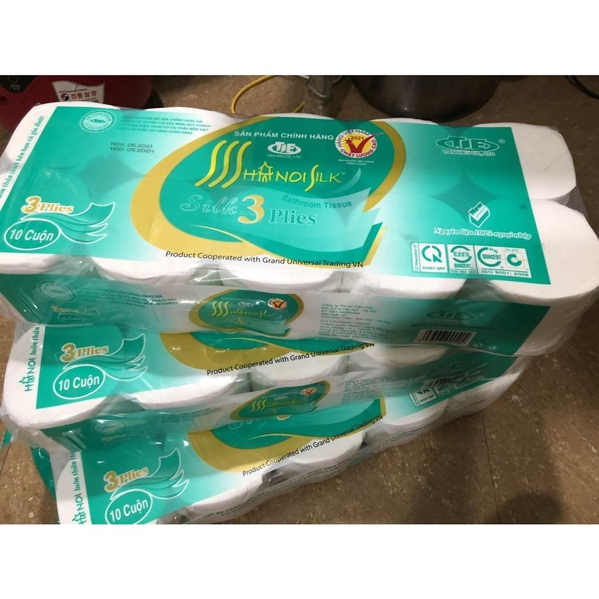 10 giấy vệgiấy vệ sinh hà nội 3 lớp