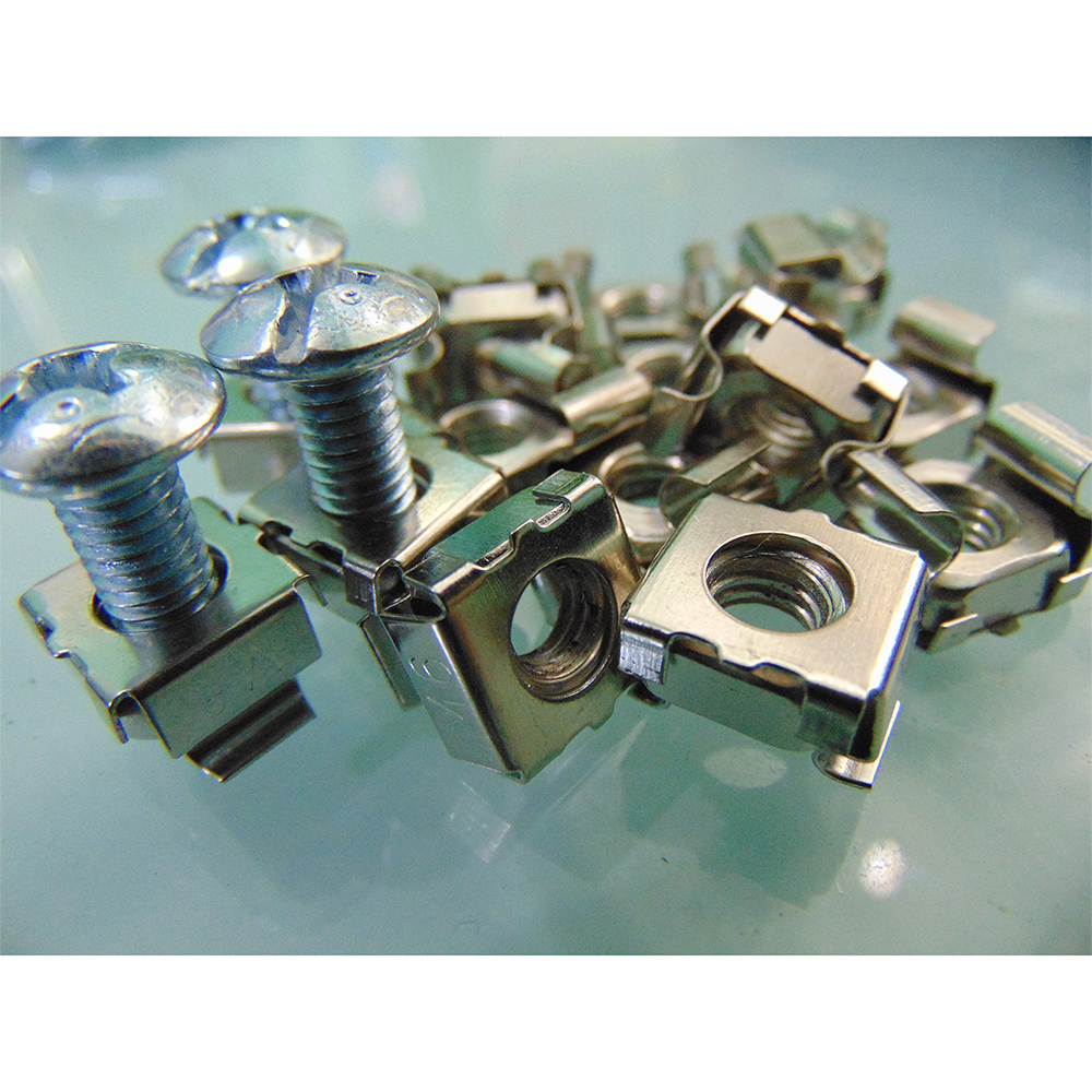 [HCM]Combo 100 Bộ ốc cài M6 lắp tủ mạng tủ rack chuyên dụng