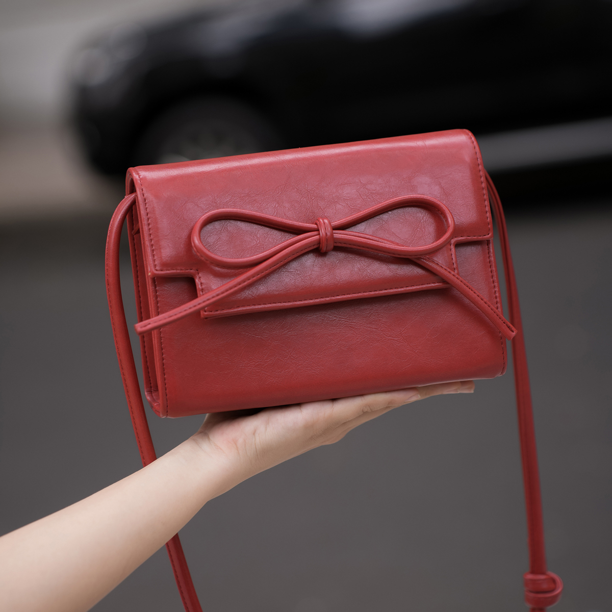 Gipsy túi xách nữ nơ thời trang bow bag