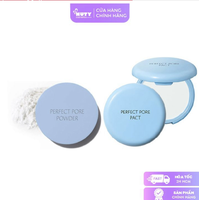Phấn Phủ The Saem Kiềm Dầu Mỏng Nhẹ Saemmul Perfect Pore (5g, 12g)