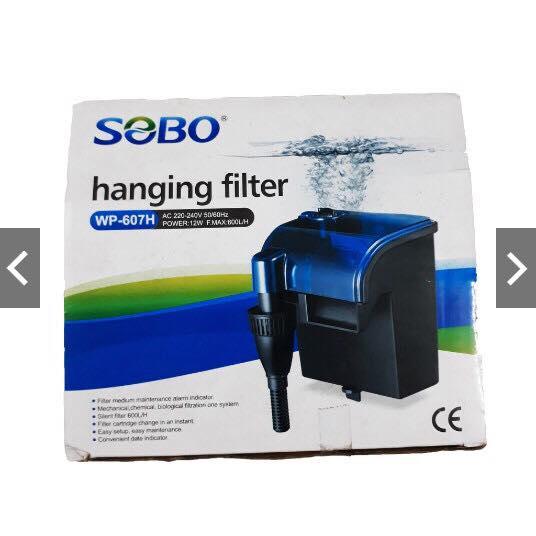 Máy lọc thác hồ cá sobo wp-607h