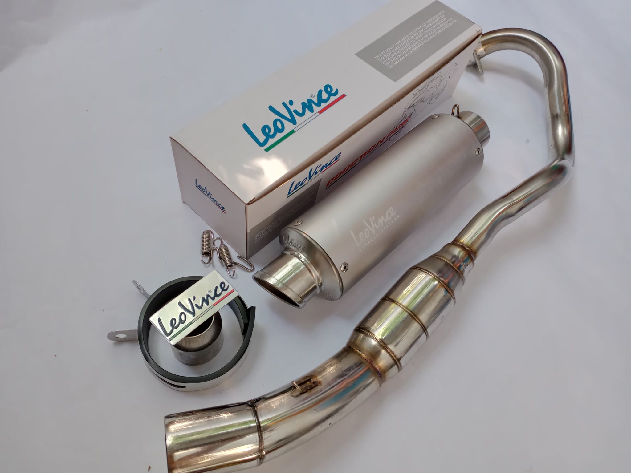 Pô LEOVINCE BẠC +FUL CỔ BẦU XE MÁY EXCITER 150. - Sản Phẩm Chất Lượng, Gian Hàng Uy Tín, Giá Cả Cực Tốt, Mua Ngay.