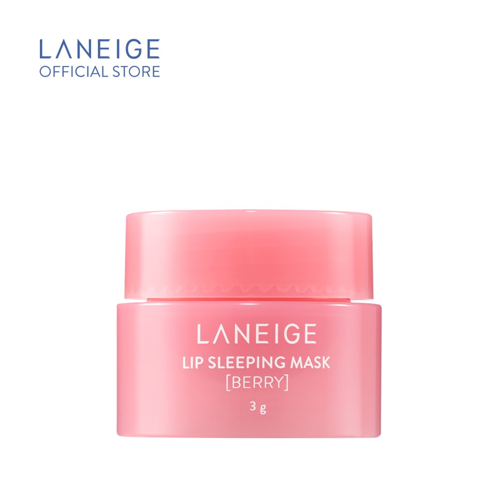 Mặt nạ ngủ cho môi laneige lip sleeping mask berry 3g - minisize