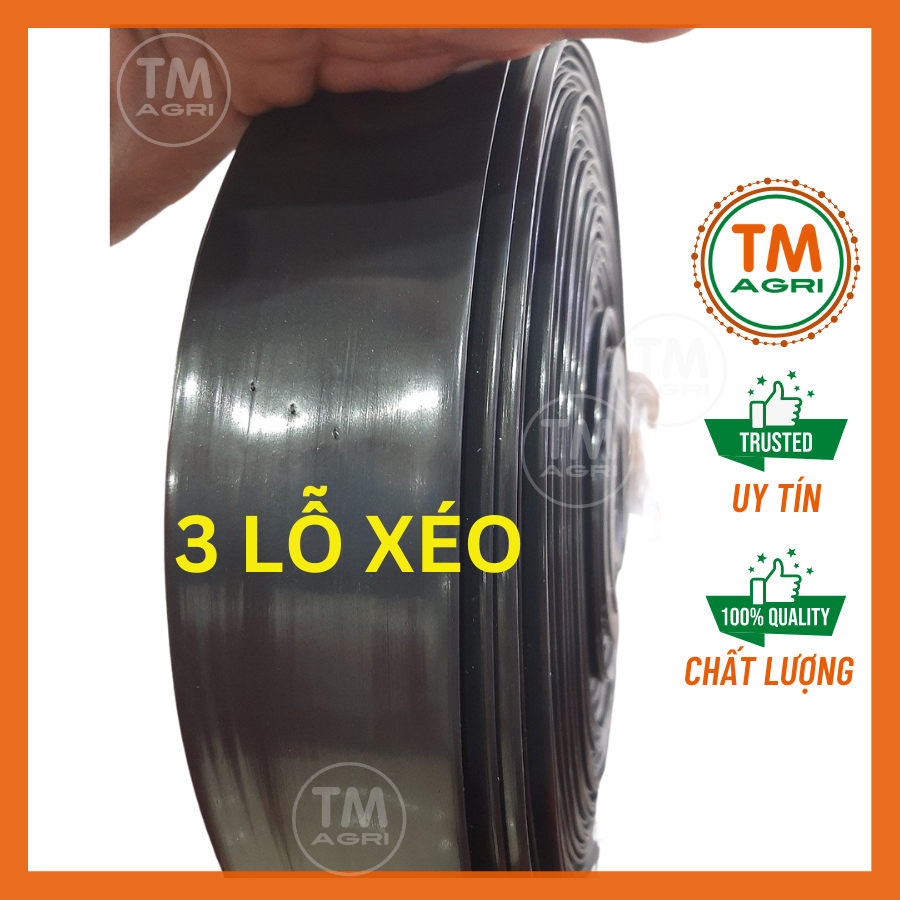 Cuộn 100m- ống tưới phun mưa - 3 lỗ xéo- tưới đều-mịn