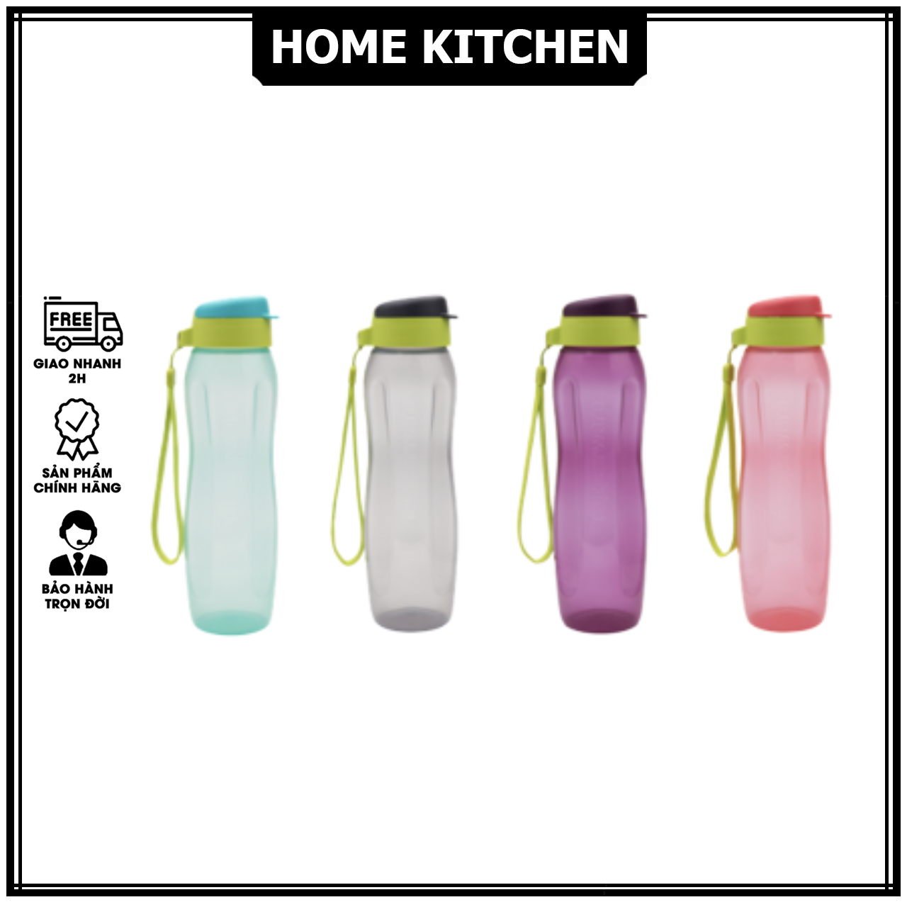 Bình nước eco bottle gen ii 750ml - tupperware
