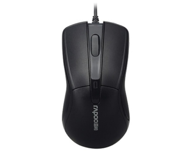 Chuột có dây rapoo n1162 usb 1000 dpi, màu đen, bảo hành 12 tháng