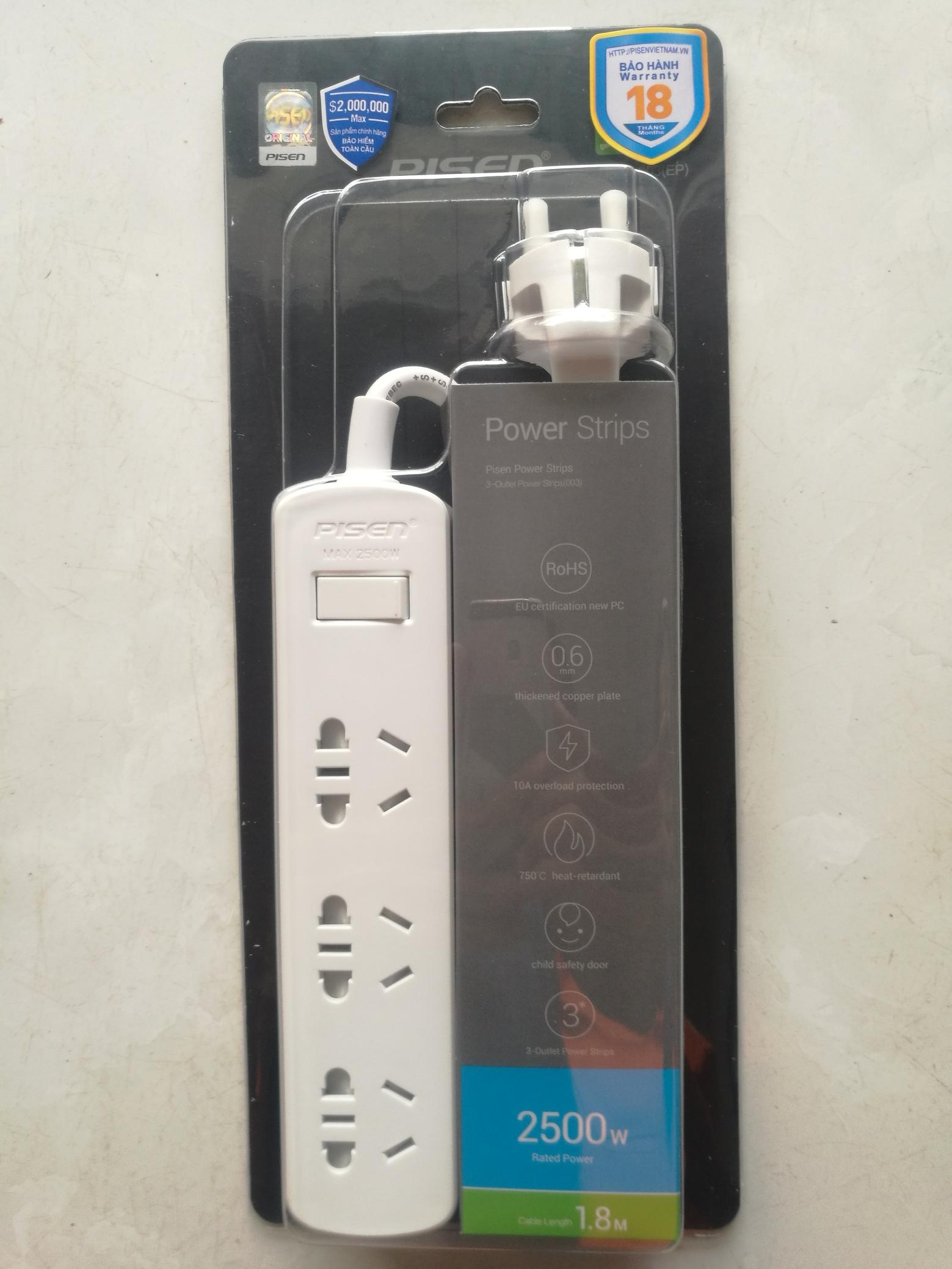 Ổ cắm điện pisen 003