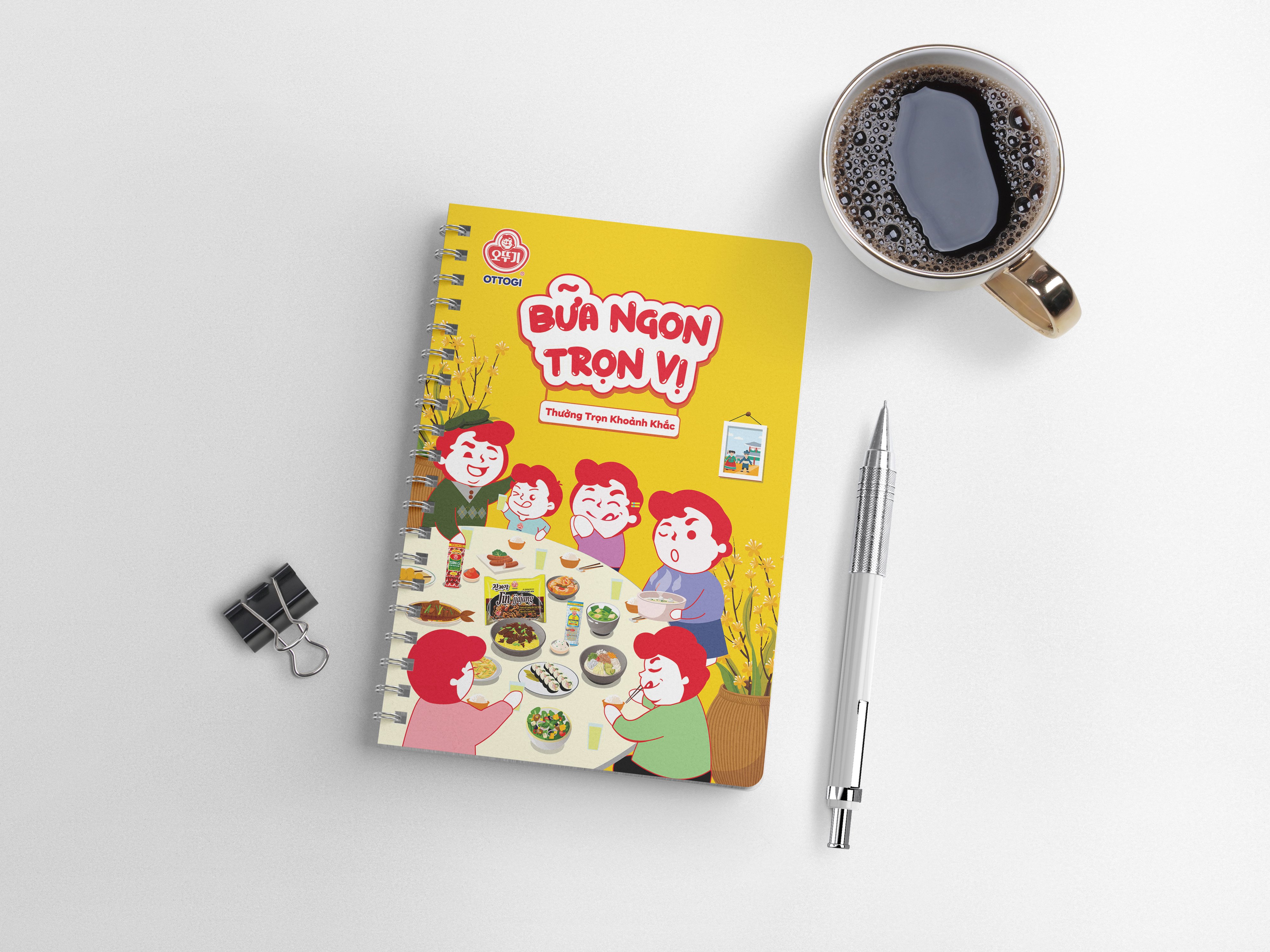 Sổ lưu niệm ottogi việt nam