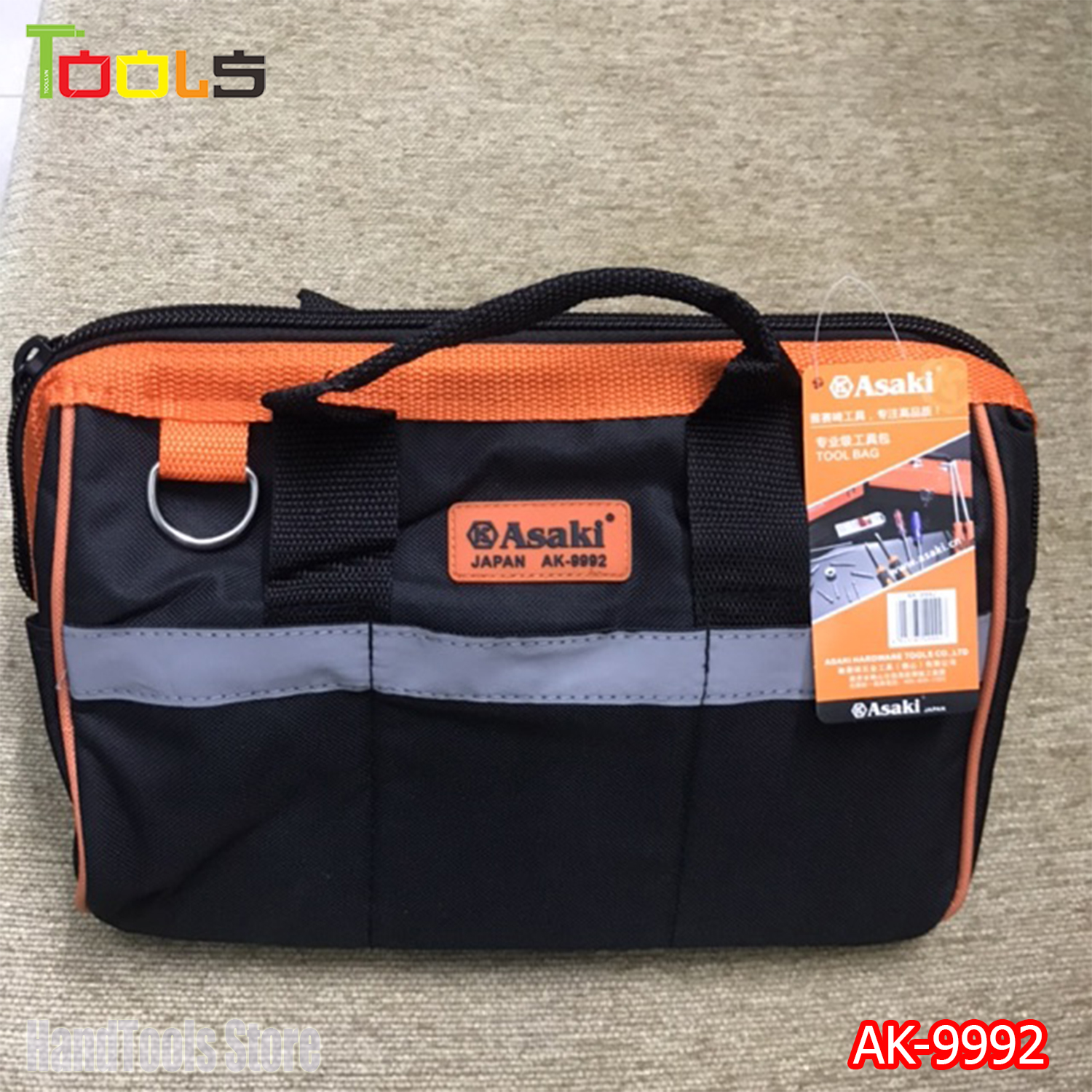 Túi xách đựng dụng cụ đồ nghề đa năng Asaki AK-9992 - Túi đồ nghề Asaki