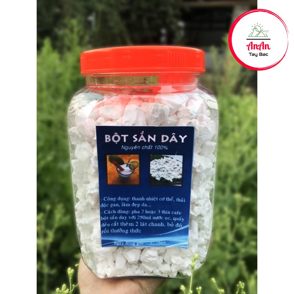Bột sắn dây nhà làm gói 1kg loại 1 bột mịn thơm ngon - AnAn đặc sản Tây Bắc