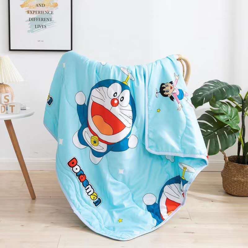 [HCM]Chăn Đắp Điều Hòa - Chăn Đũi Mền Đắp Hè Cho Bé Chăn Bông Điều Hòa Trẻ Em Chăn Mang Đi Học Cho Bé Chăn  cho bé trai bé gái- Kích Thước 1m1*1m4