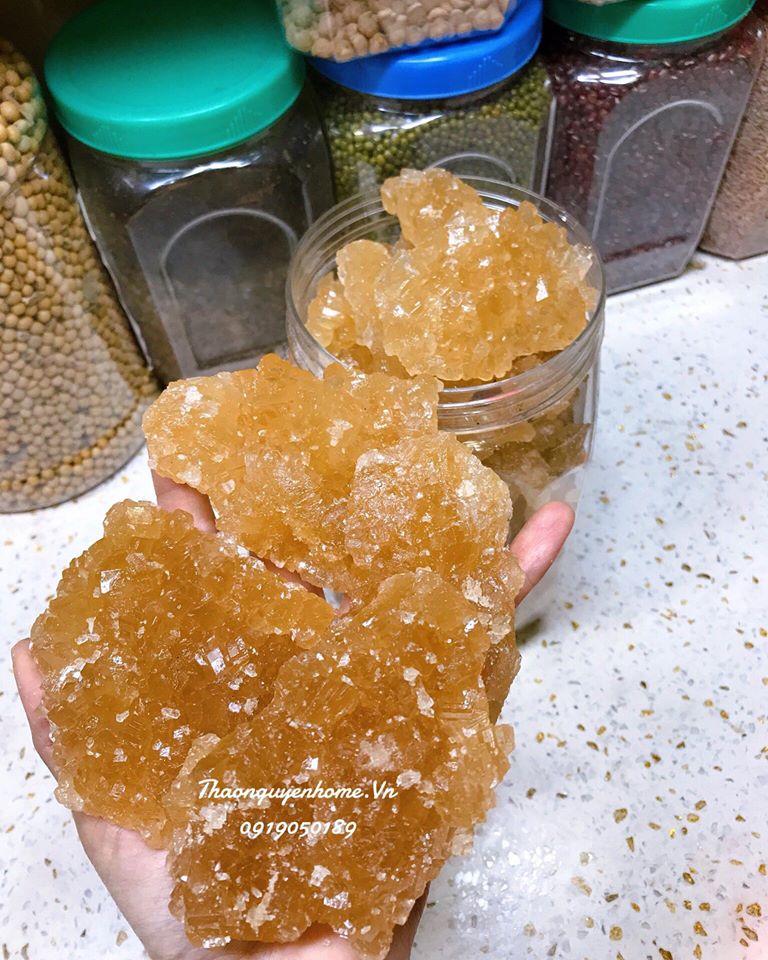 Đường phèn kết tinh mật mía gói dùng thử 100gr