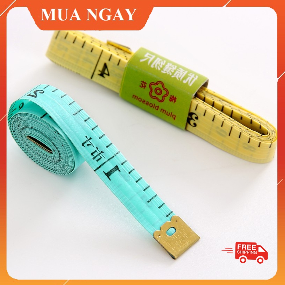 Bộ 2 Thước Dây Đo Chiều Cao Cho Bé 150cm loại có đầu sắt tiện lợi KIDOTA