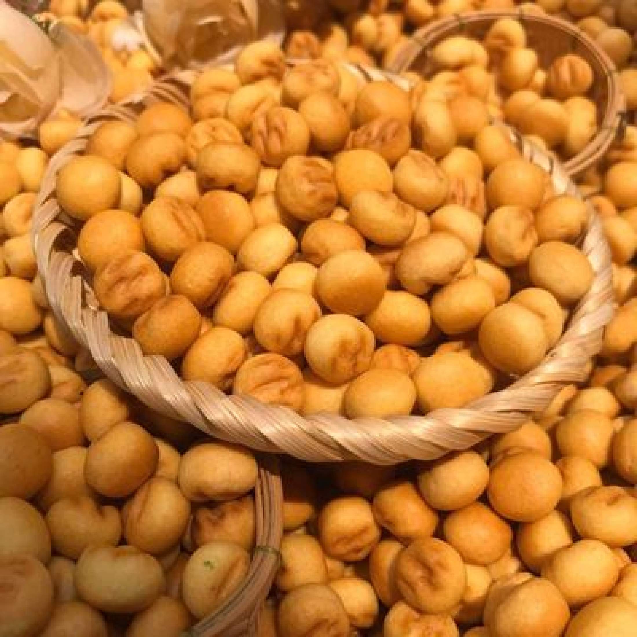 [Quà tết 2022]100g bánh hạt ngọc (bánh nút) thơm ngon-đồ ăn vặt-bách hóa online