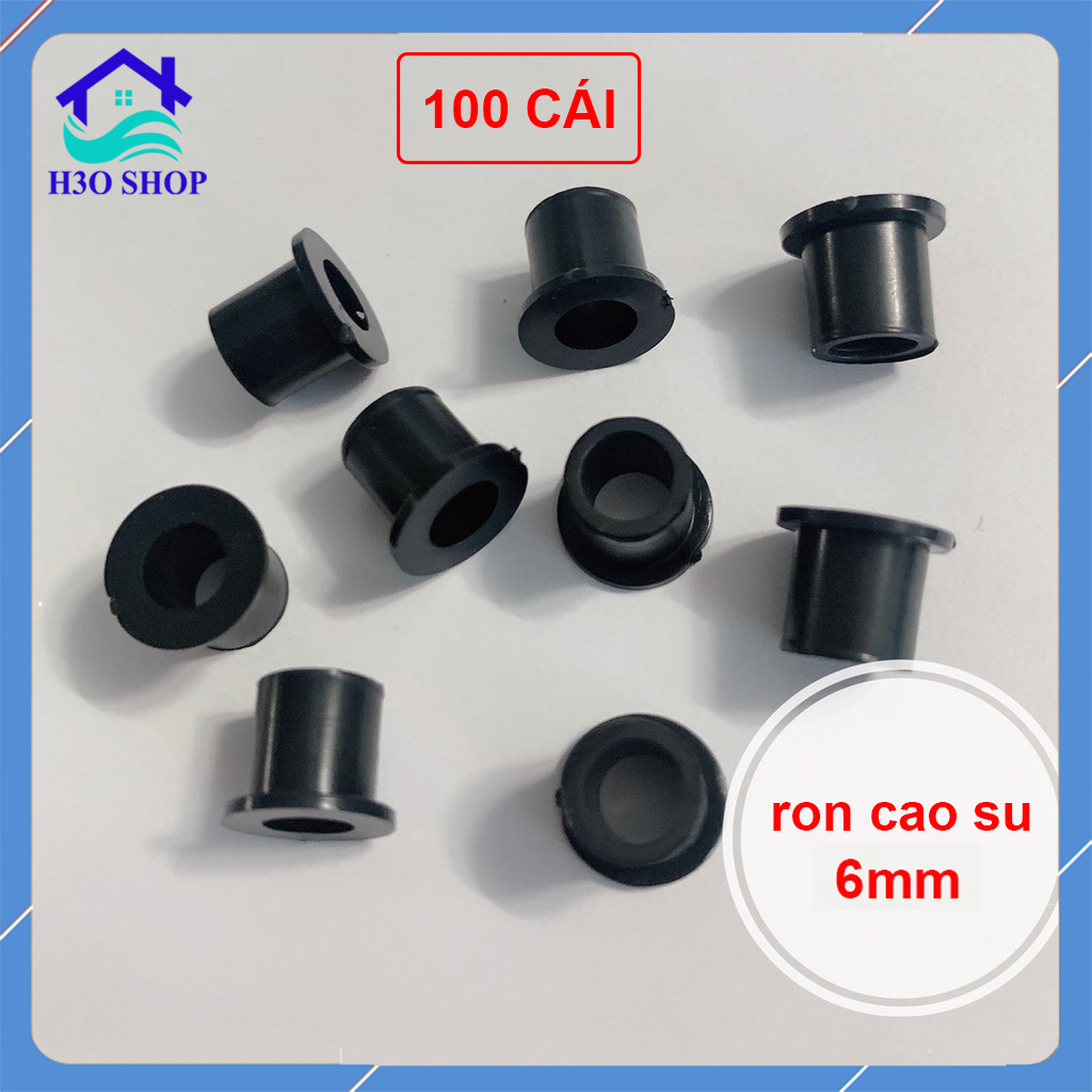 100 ron cao su r8 dùng khởi thủy ống pe/ldpe 6mm