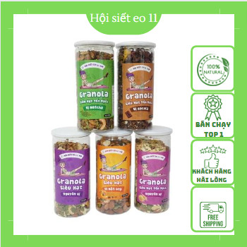 Hạt ngũ cốc ăn kiêng granola - DM Sport