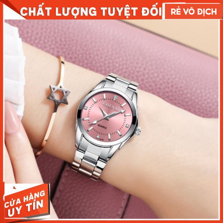 Đồng Hồ Nữ Chenxi  Thời Trang Cao Cấp Mạ Sáng Bóng Chống nước