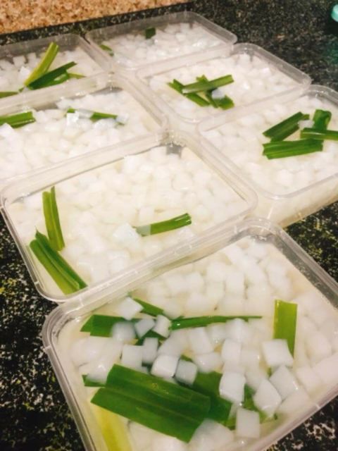 Sỉ 0.5Kg Thạch dừa loại 15Ly ép thô tặng hương dừa
