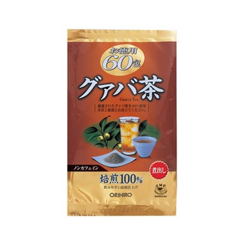 Trà Lá Ổi Orihio Nhật Bản bịch 60 túi lọc