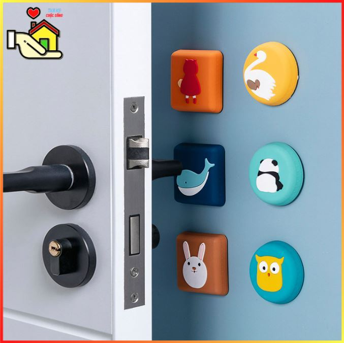 Miếng Dán Cao Su Chống Va Đập Dễ Thương