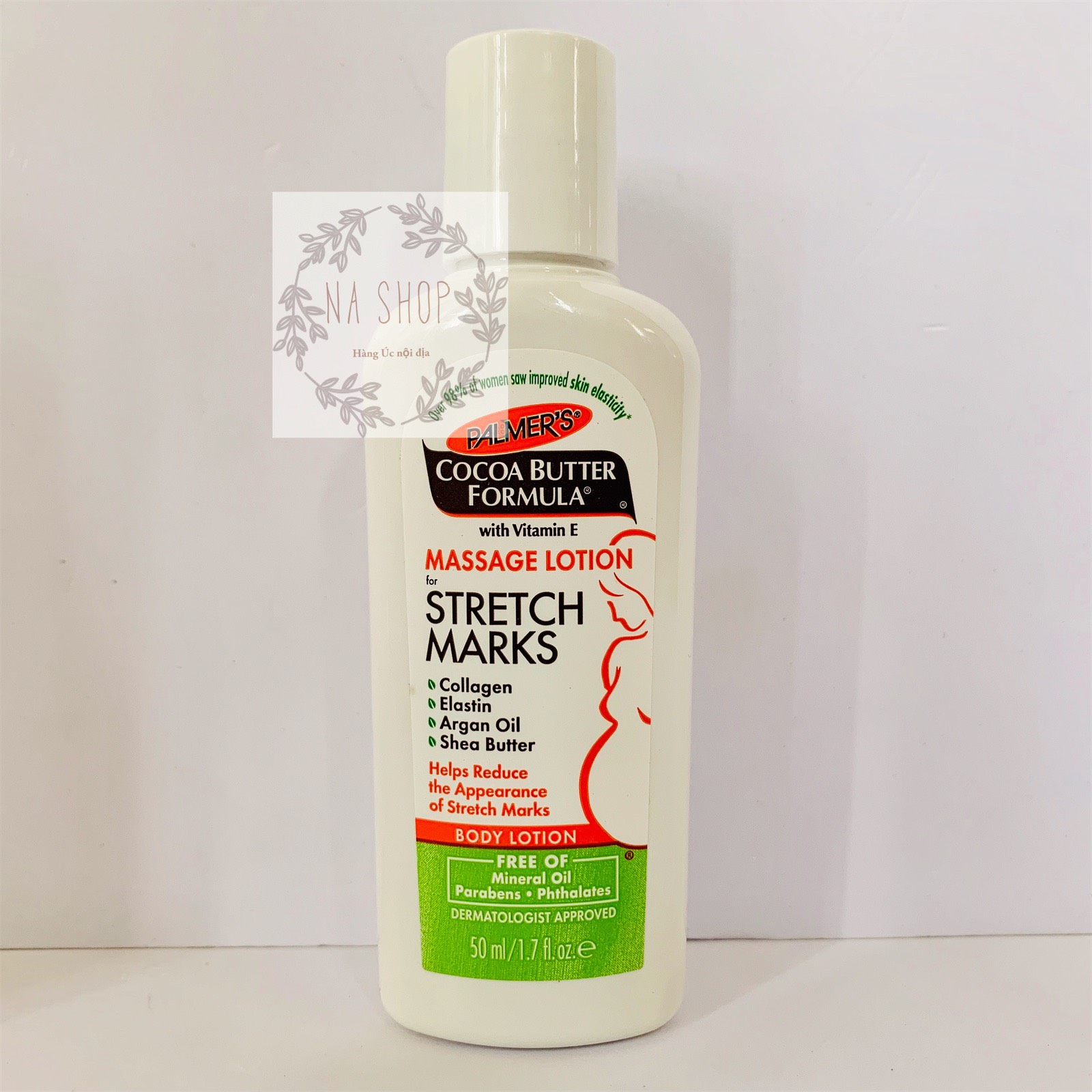 Kem ngăn ngừa và giảm rạn da Palmer's Cocoa Butter Formula Stretch Marks 50g