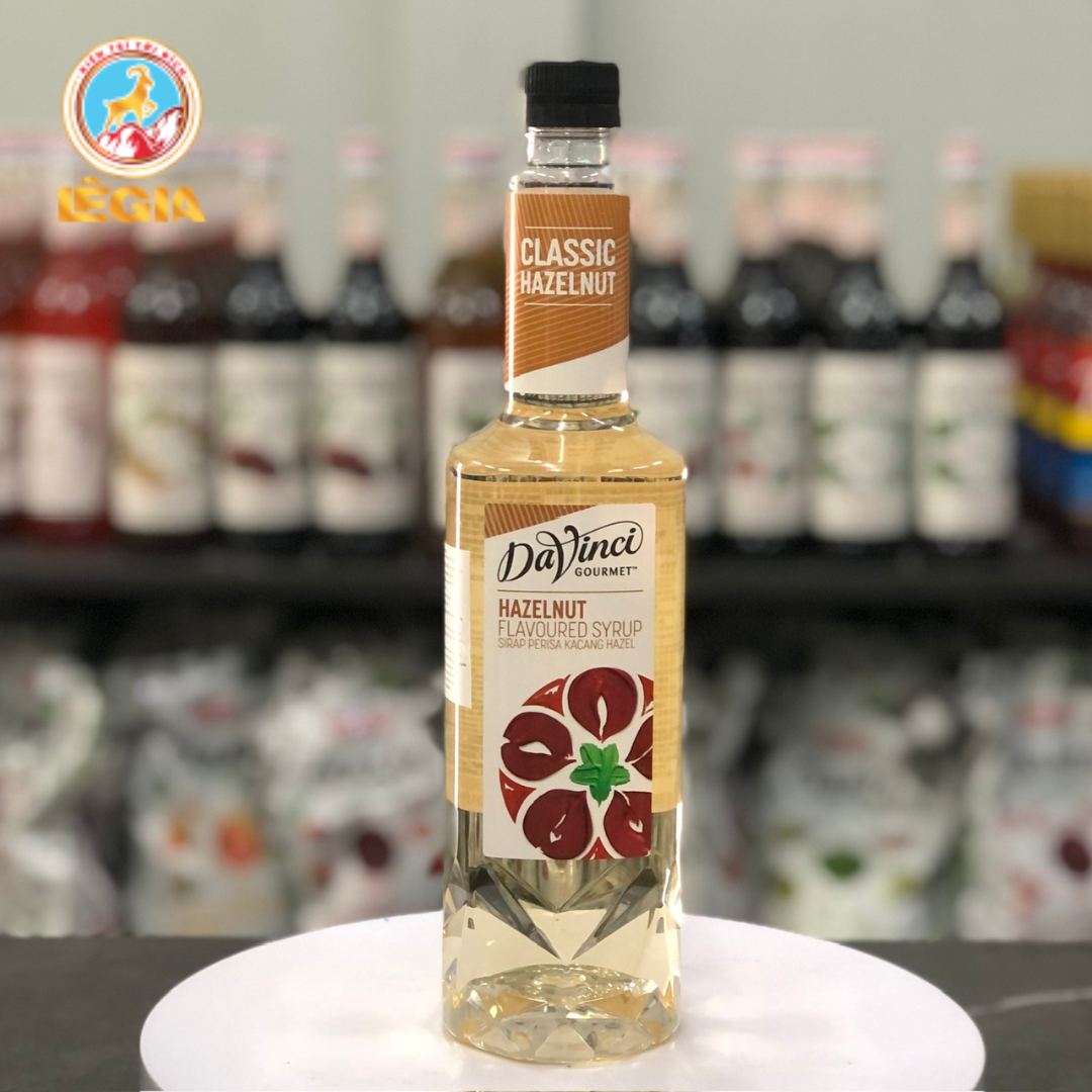 SIRO DAVINCI HẠT DẺ 750ML - DAVINCI HAZELNUT SYRUP