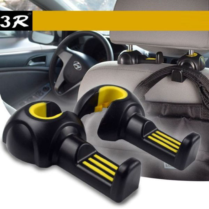 Bộ 2 móc treo đồ cao cấp sau ghế xe hơi