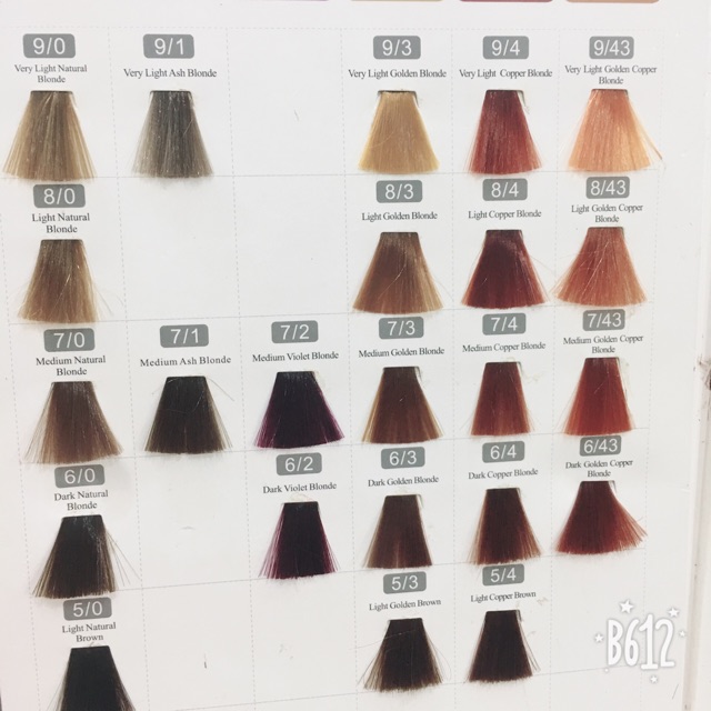 Màu ẩn và % màu ẩn trong sợi tóc - học nhuộm tóc - hocvientoc.edu.vn
