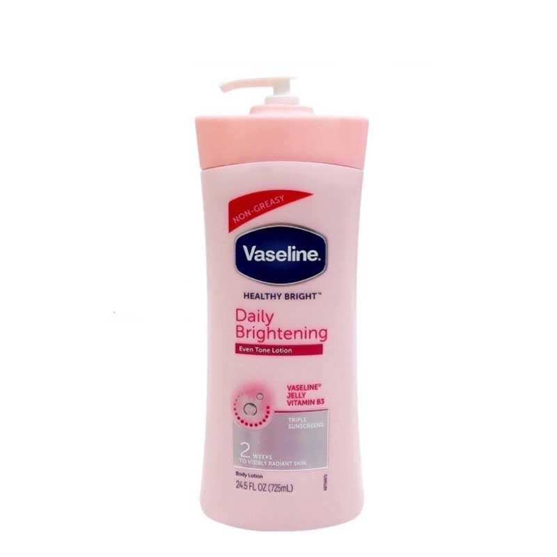 [HCM]Combo dưỡng trắng da Vaseline 725ml + Hộp viên kích trắng Alpha Arbutin