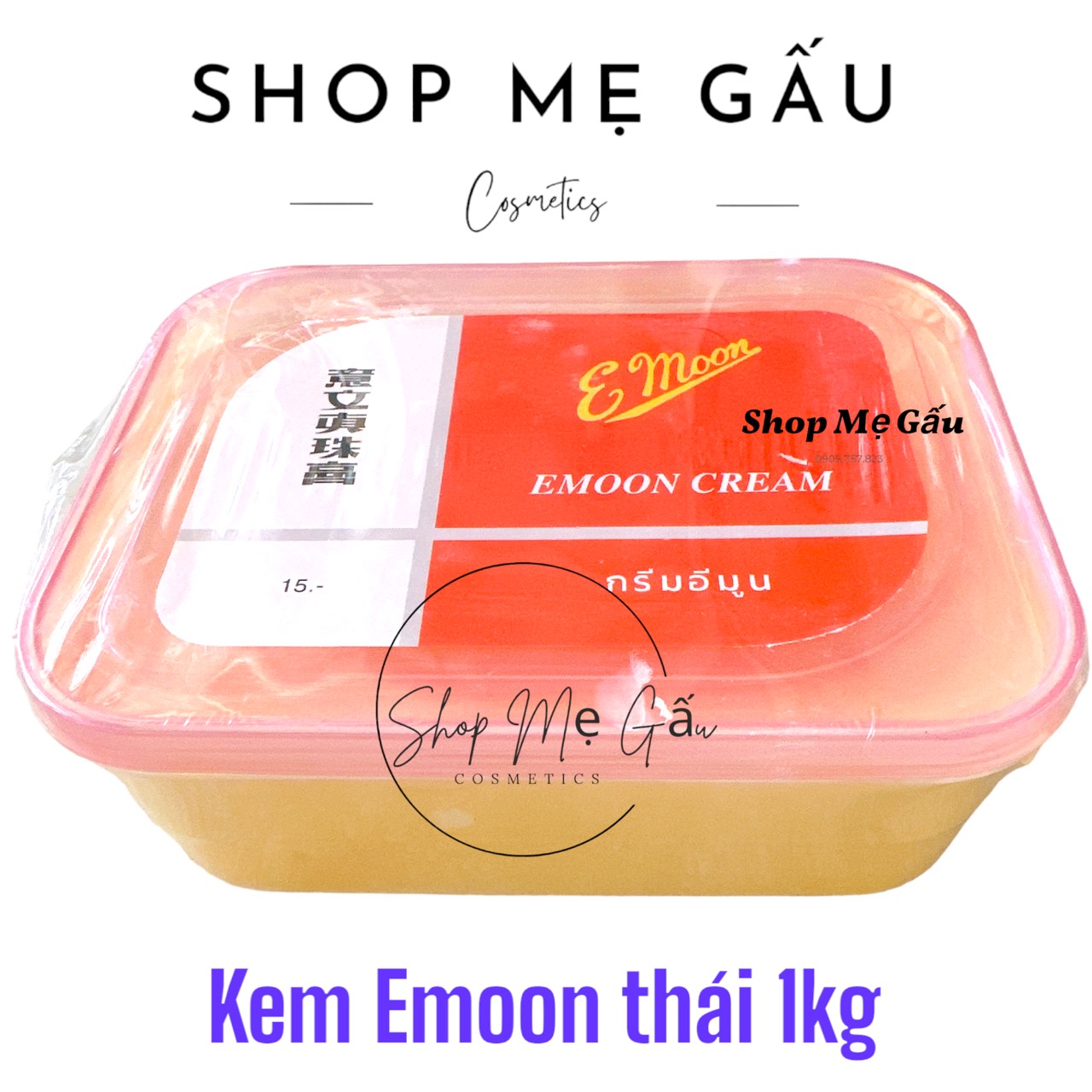 Kem emoon hũ 1kg hàng thái