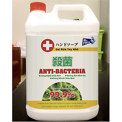 Gel rửa tay khô diệt khuẩn Mr.Fresh 5L