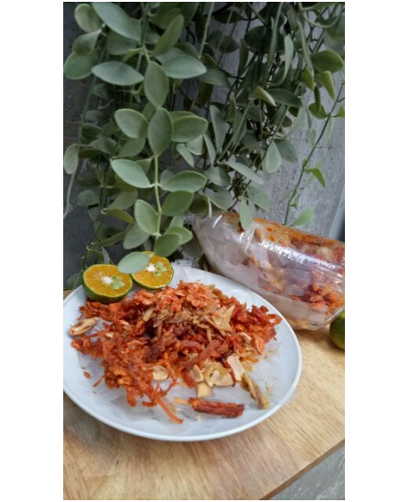 Combo 10 bịch - bánh tráng sate cháy tỏi