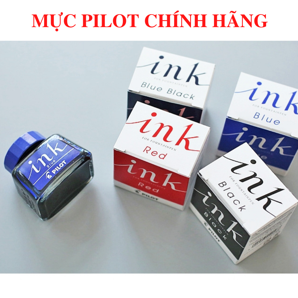 Mực Pilot chính hãng 30ml không lem không cặn