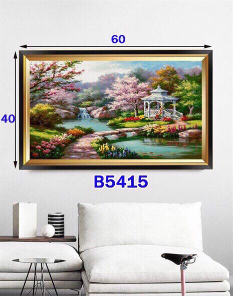 Đèn tranh gắn tường cao cấp 3 màu sắc ánh sáng mang phong cách Châu Âu hiện đại -Phương Anh