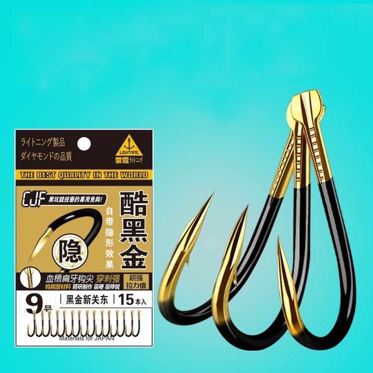 Lưỡi câu đơn câu đài cjf - đủ số từ 4-5-6-7-8-9-10-11-12-13