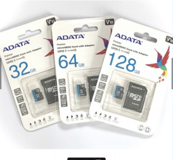 Thẻ nhớ chuyên dụng cho CAMERA Micro SD ADATA 32G 64G 128G, hàng chính hãng