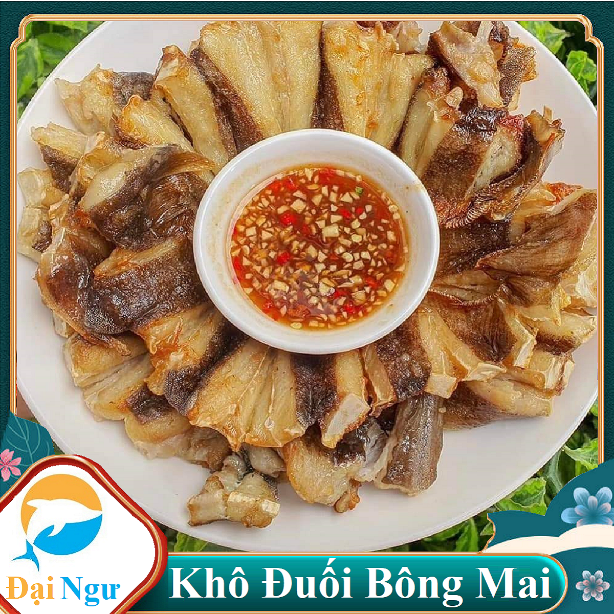 KHÔ CÁ ĐUỐI NGON SIÊU CẤP  KHÔ CÁ ĐUỐI CÀ MAU--Đại Ngư