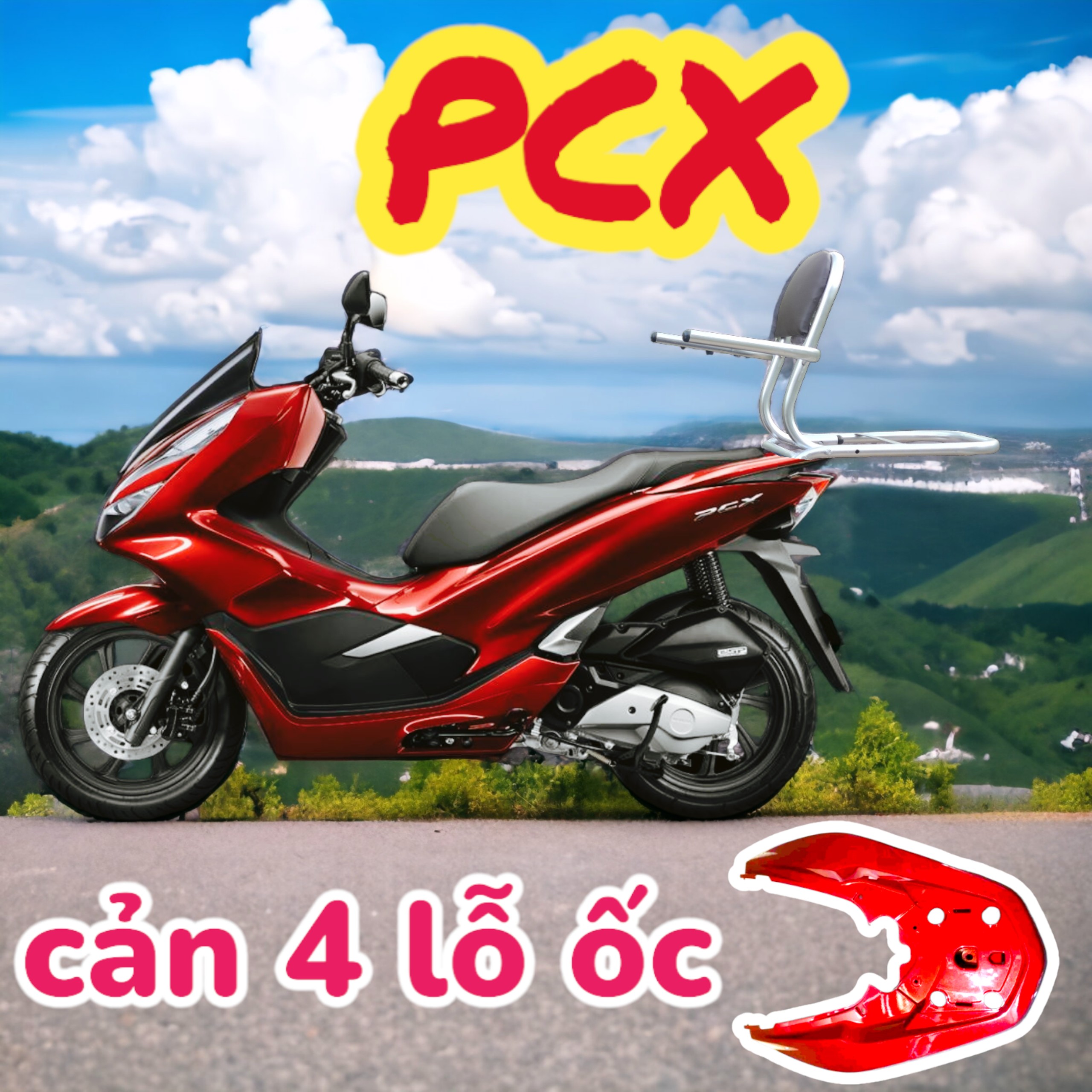 Baga phượt cho xe PCX