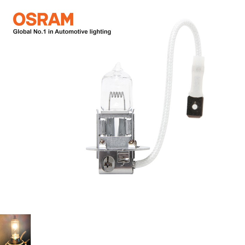 Bóng đèn halogen osram super bright h3 24v 100w - nhập khẩu chính hãng