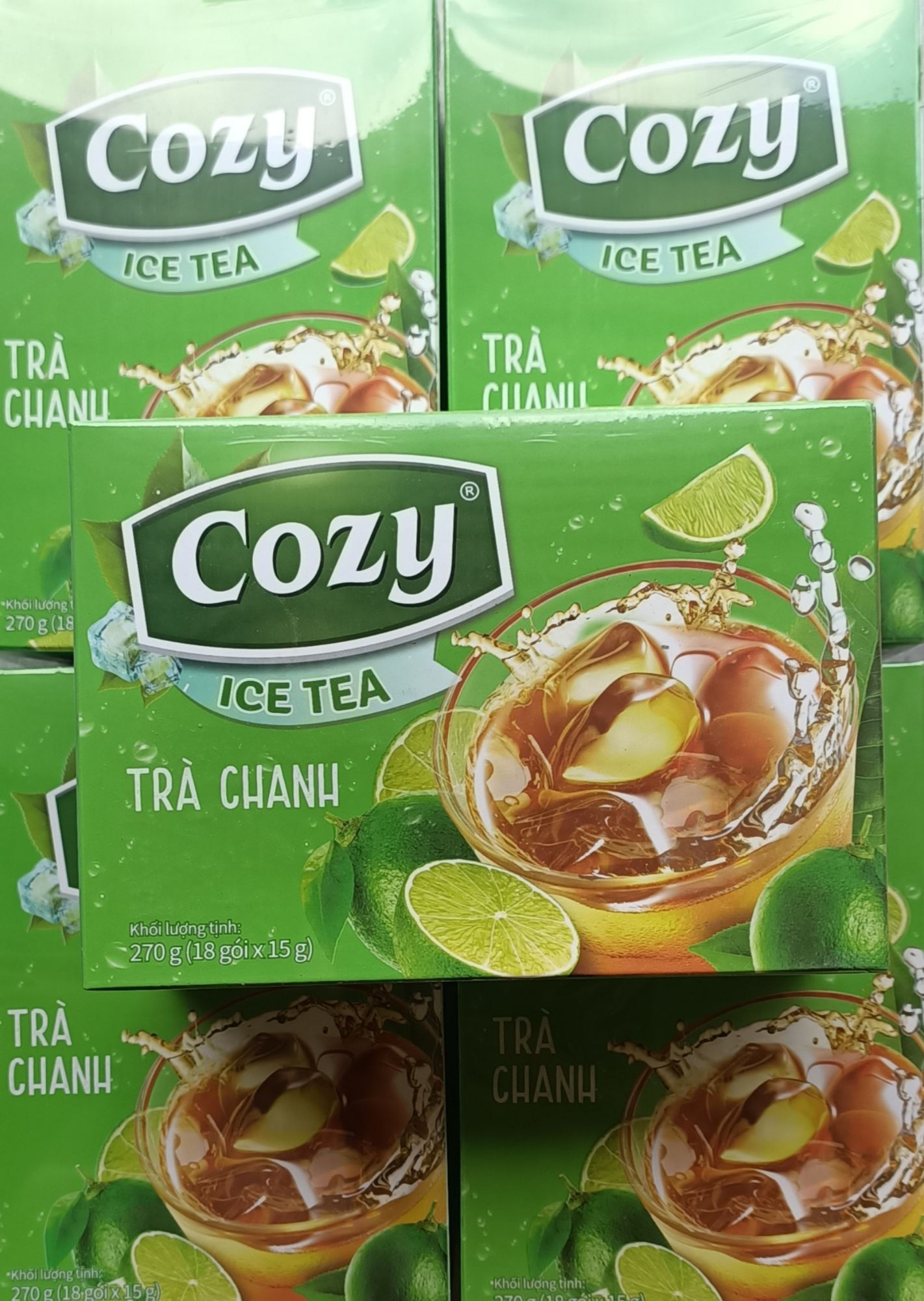 Trà chanh cozy hộp 18 gói× 15g