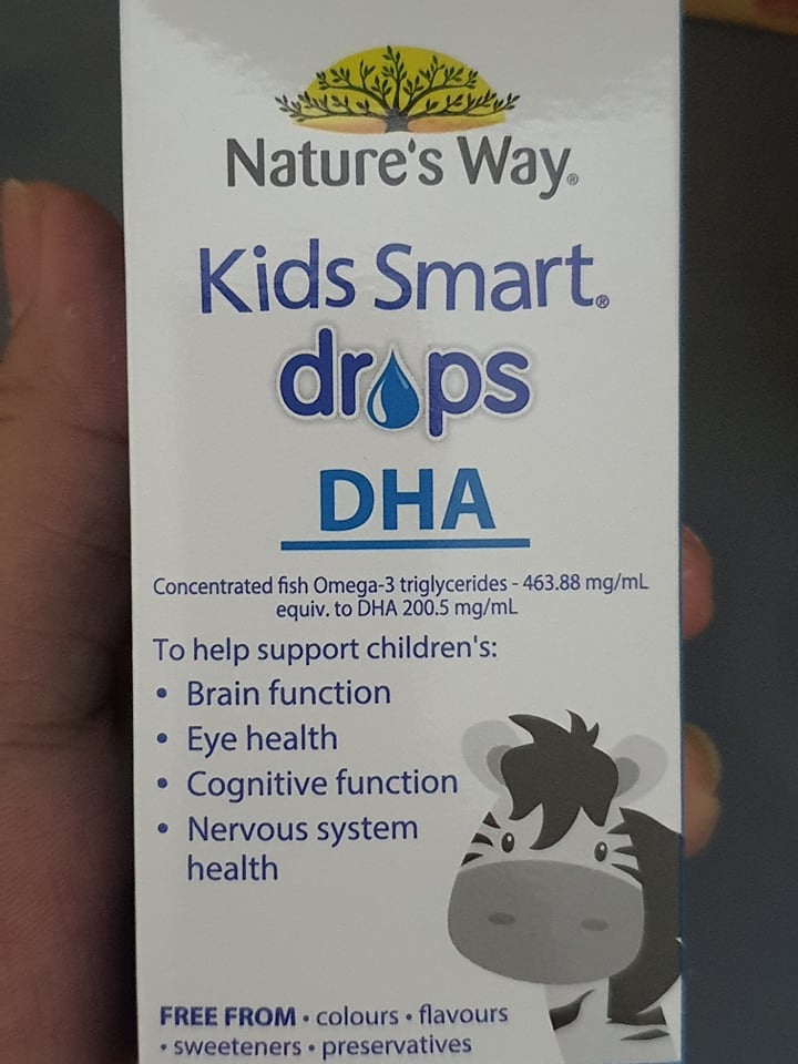 DHA Nature s Way Kids Smart dạng giọt Drops 20ml - Xuất xứ Úc