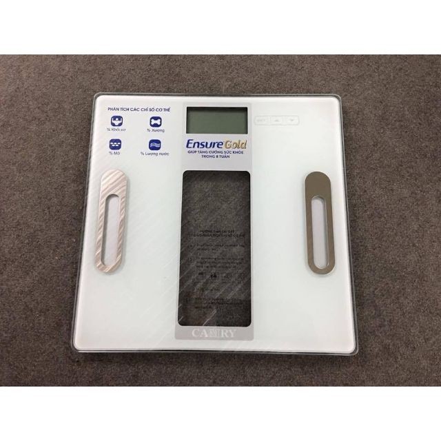 CÂN ĐIỆN TỬ ENSURE PHÂN TÍCH MỠ, CƠ, XƯƠNG, CALO. MẶT KÍNH CƯỜNG LỰC.  BJL-1163