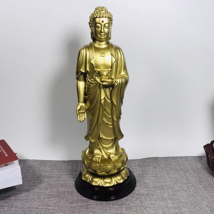 Tượng Đức Phật A Di Đà đứng cao 26cm-Nhiều mẫu