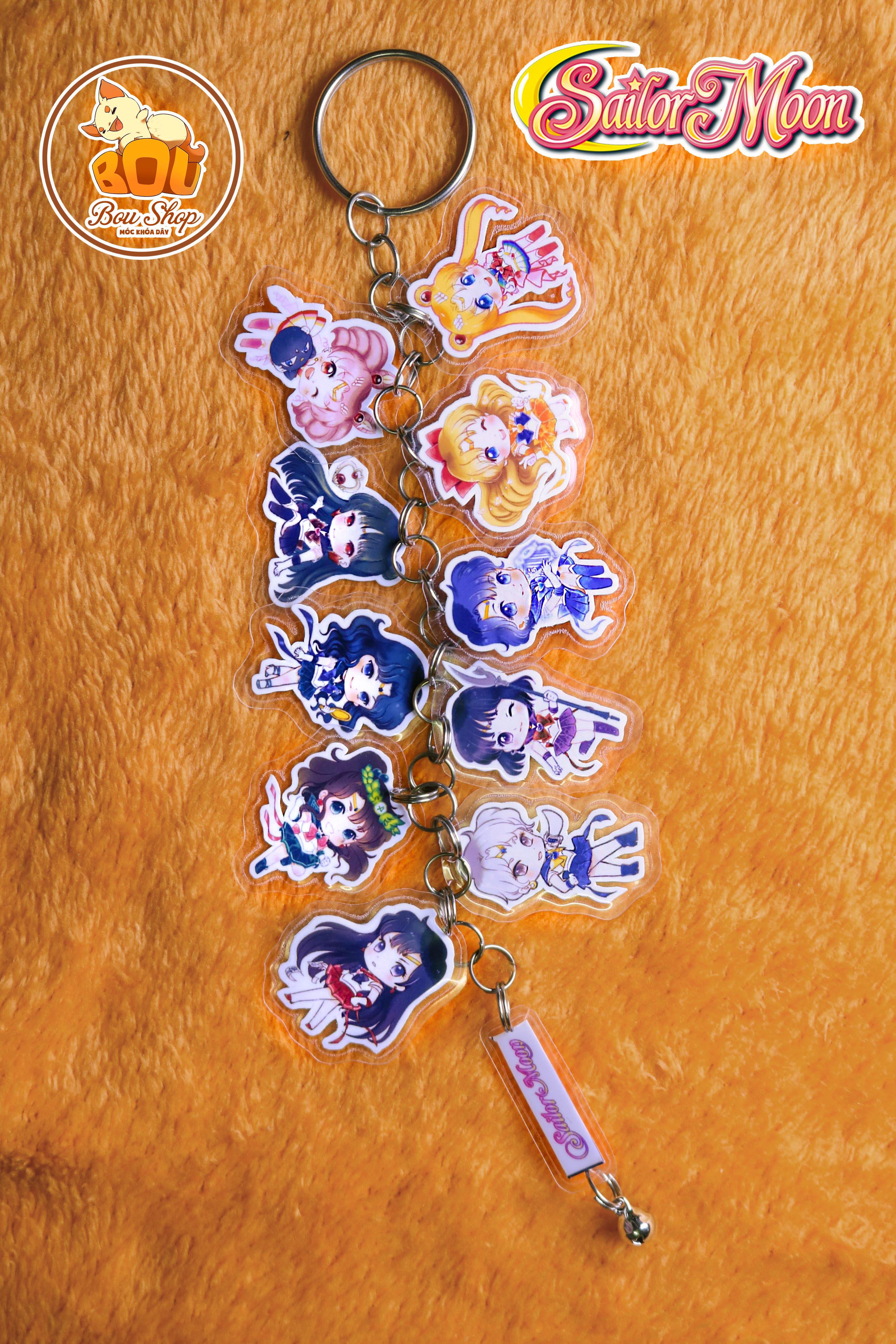 Móc khóa dây anime Thủy thủ Mặt Trăng - Sailor Moon
