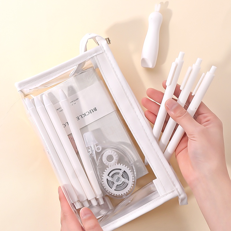 Hộp đựng bút dung lượng lớn bằng vải, Túi đựng bút, Giá đựng bút chì cho học sinh, Lưu trữ văn phòng phẩm