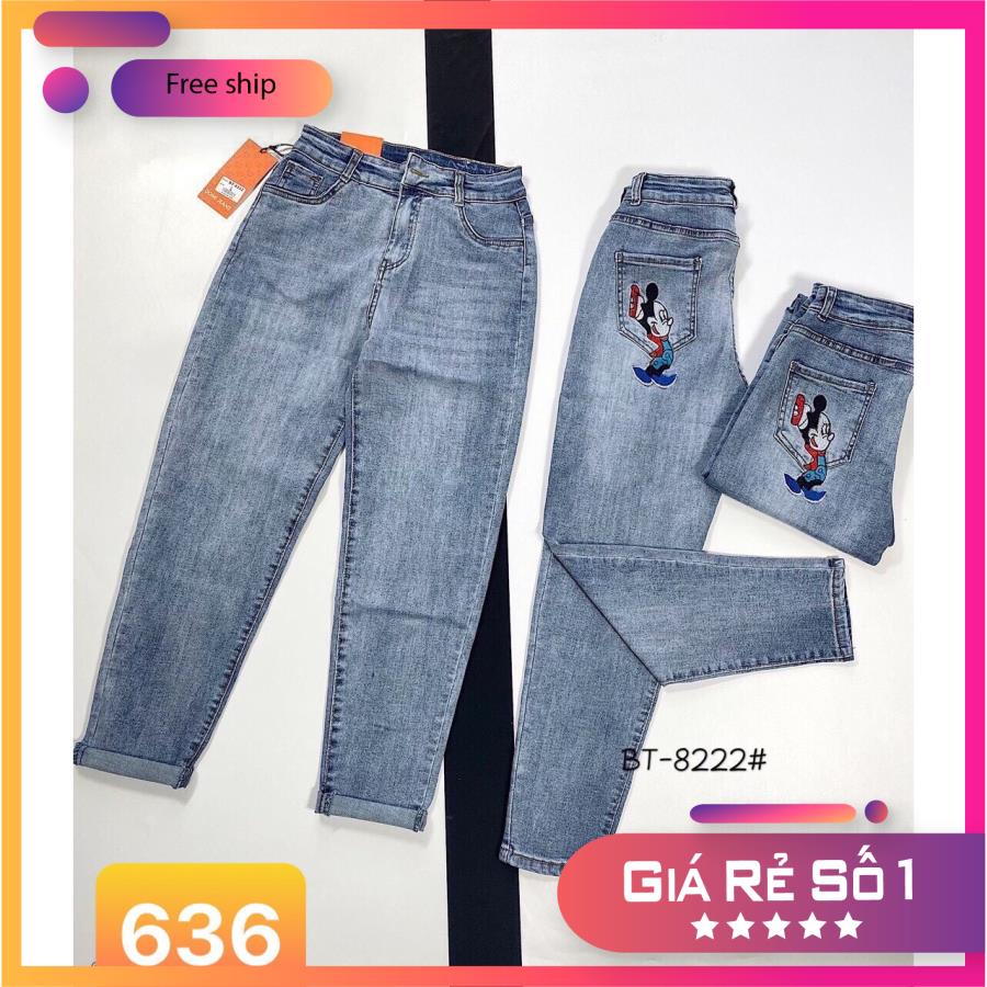 QUẦN JEAN BAGGY NỮ CAO CẤP CÁ TÍNH XH SHOP BG636