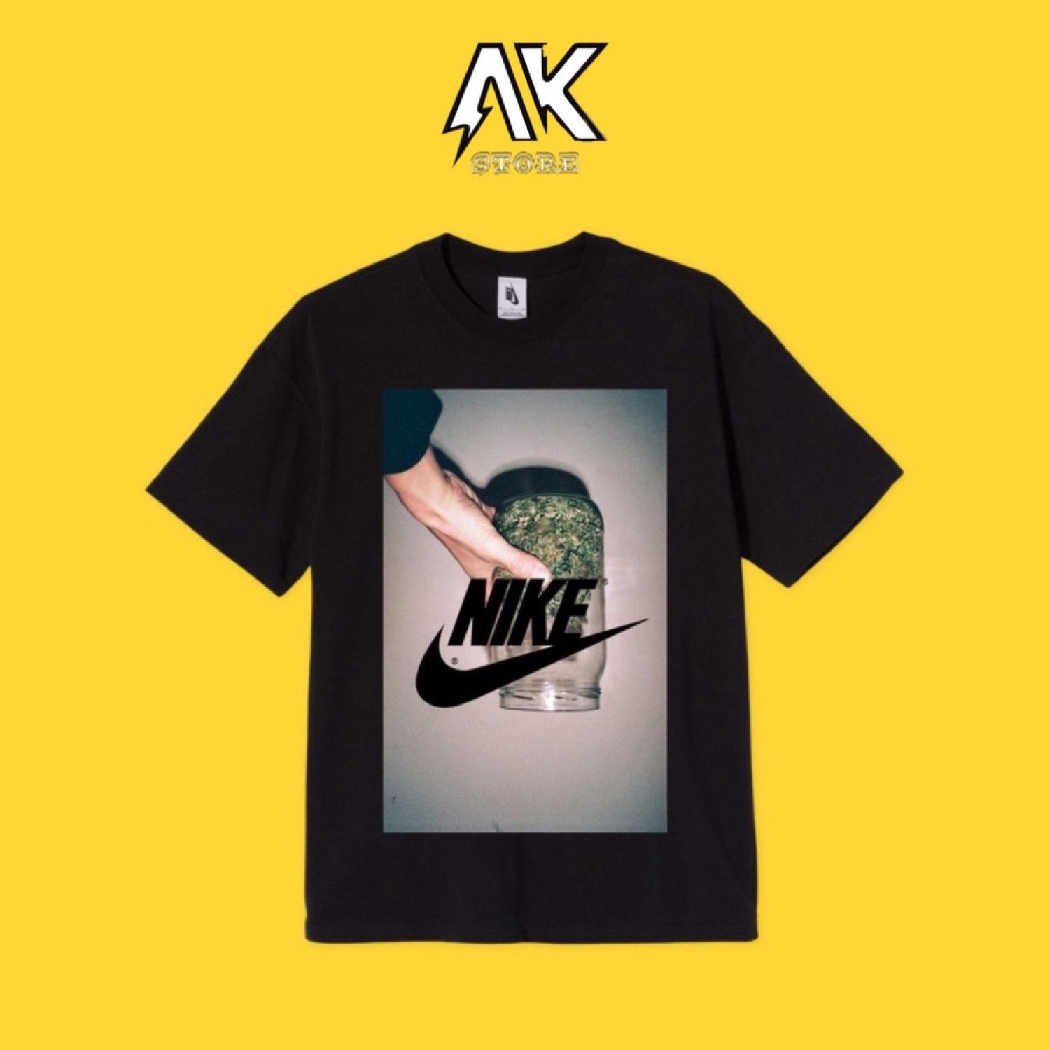 Áo thun n.i.k.e custom hàng cao cấp cotton 100%