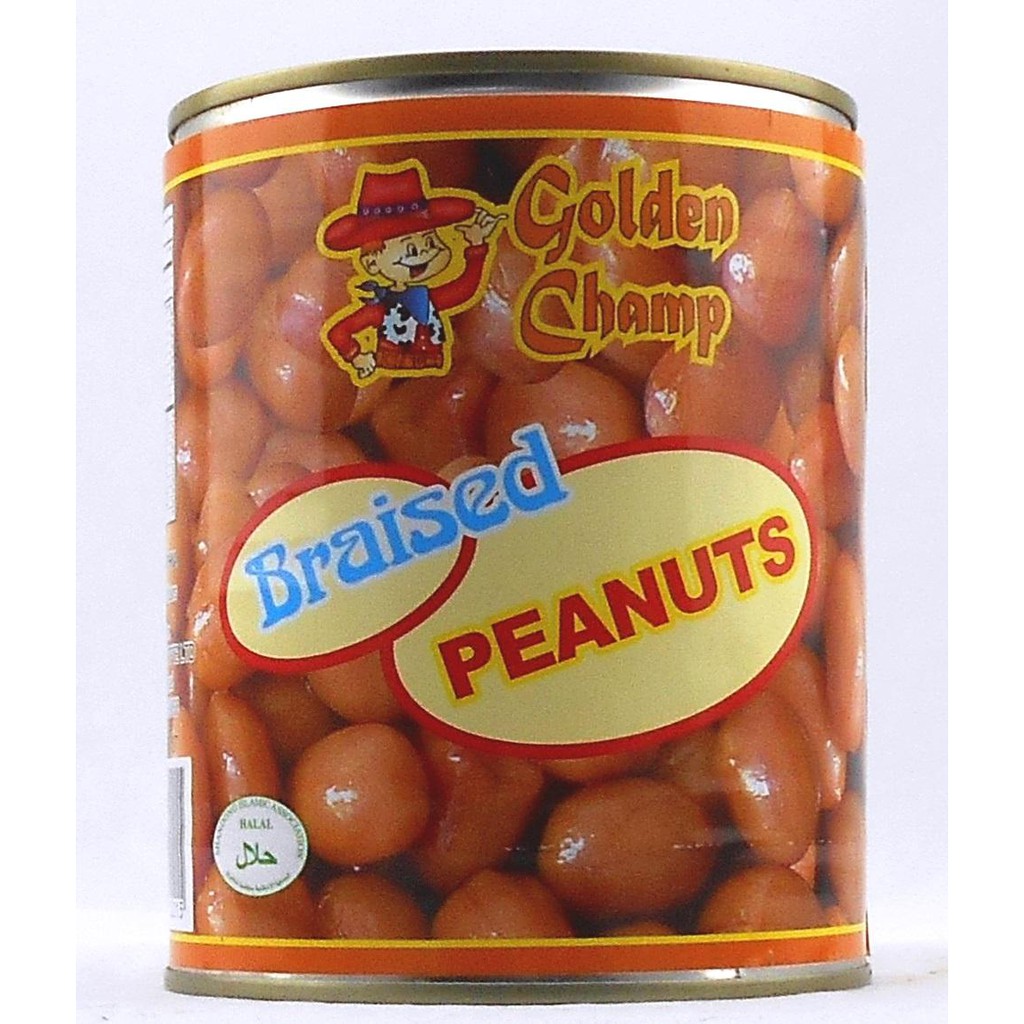 Đậu Phộng Ngâm Golden Champ Braised Peanuts - Nhập khẩu Trung Quốc 850g