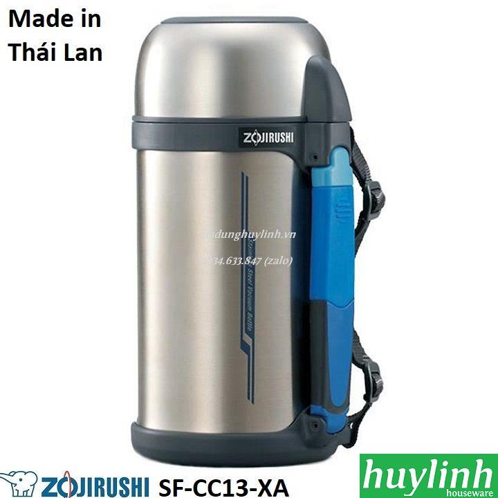 Bình giữ nhiệt nóng lạnh zojirushi sf-cc13-xa - 1.3 lít