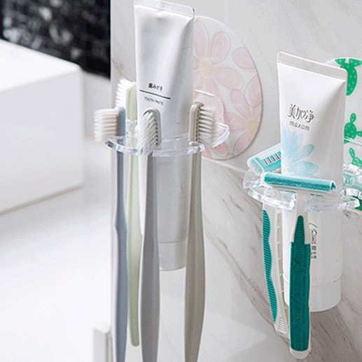 Giá để bàn chải răng - Giá dán tường để bàn chải đánh răng